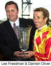 Damien Oliver & Lee Freedman (16959 bytes)