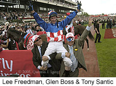 Lee Freedman, Tony Santic & Glen Boss (16105 bytes)