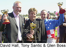 David Hall, Tony Santic & Glen Boss (15950 bytes)