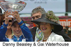 Danny Beasley & Gai Waterhouse (13260 bytes)