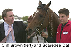 Cliff Brown & Scaredee Cat (11743 bytes)