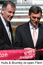 ribbon cutting Brumby & Hulls (17571 bytes)