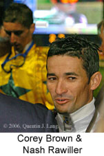 Corey Brown & Nash Rawiller (18294 bytes)